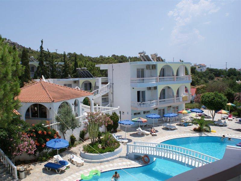 Pefkos Garden Hotel Pefki  Bagian luar foto